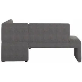 Home Affaire Bologna 180 x 84 x 140 cm Struktur grob langer Schenkel links anthrazit