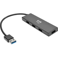 Tripp Lite U360-004-SLIM Ultraflache tragbare USB 3.x (5 Gbps) Nabe mit 4 Ports