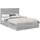 vidaXL Moderner Bettrahmen 140 x 200 cm Grau