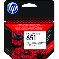 HP 651 Druckerpatrone Original (Cyan, Magenta, Gelb)