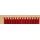 Stickereien Plauen Querbehang Durach 40 cm rot