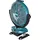 Makita CF003GZ 45 cm Akku-Ventilator Grün