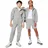Nike Sportswear Club Fleece Kapuzenjacke Kinder 063 dk grey heather/base grey/white XL 158-170 cm