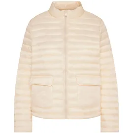 senses.the label SENSES.THE LABEL, Damen, Gr. XS, raw cotton, Web, Material: 100% Polyamid, Futter: 100% Polyester, Füllung: 100% Polyester, bestickt, regular fit kurz, eingesetzt gerader Abschluss, Jacken Kurzjacke, mit verstellbarem Gummizug im Saum
