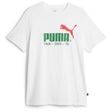 Puma T-Shirt »NO. 1 LOGO CELEBRATION TEE«, weiß