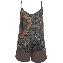 LASCANA Shorty Pyjama-Shorts Braun 32/34