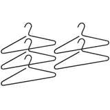 Wenko Kleiderbügel Lux Schwarz 5er Set