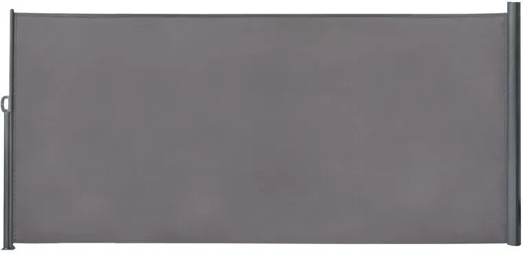 OUTFLEXX Seitenmarkise, anthrazit, Alu/Polyester, 450x10x180 cm