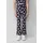 s.Oliver Gerippte Leggings mit Flared Leg und All-over-Print - blau - 128
