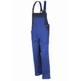 Qualitex WORKWEAR Latzhose basic 2-farbig kornblau/marine Größe: 68 - kornblau - 68