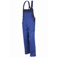 QUALITEX HIGH QUALITY WORKWEAR Qualitex WORKWEAR Latzhose basic 2-farbig kornblau/marine, Damen: 62 Herren: 68