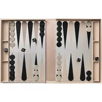 Printworks Art of Backgammon Mirror Backgammon beige/dunkelblau