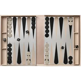 Printworks Art of Backgammon Mirror Backgammon beige/dunkelblau