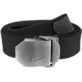 Helikon-Tex Logo-Gürtel Belt schwarz, Größe 120 cm