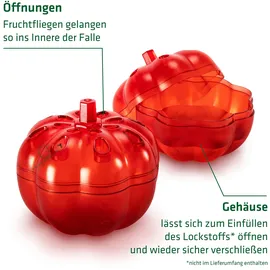 Gardigo Fruchtfliegenfalle orange, 2 St.