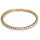 Coeur De Lion Tennis Armband Gold 0600/30-1816 Größe Unisex