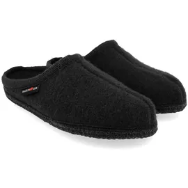 HAFLINGER Walktoffel Alaska Schwarz 45