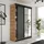 kier furniture Schiebetürenschrank Lamaro 138 x 205 x 59 cm Eiche/Graphit