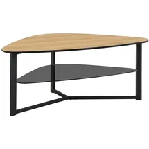 Möbel Boss Couchtisch Braun Eiche 110 x 65 x 45 cm