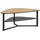 Möbel Boss Couchtisch Braun Eiche 110 x 65 x 45 cm