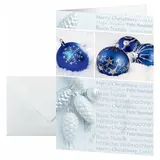 Sigel 25 SIGEL Weihnachtskarten Seasons Greetings DIN A6