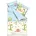 Renforcé Blau 135 200 cm cm