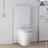 Geberit Monolith Sanitärmodul für Stand-WC, 114 cm Glas weiß