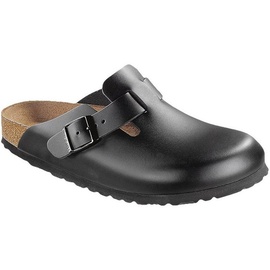 Birkenstock Boston Naturleder schmal schwarz 37