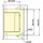 Colcom 8010BTJC Duschtür Scharnier 90 Grad Glas-Wand Hydraulik Aluminium silberfärbig