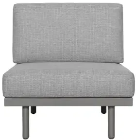 Apple Bee Maui Center Chair Taupe