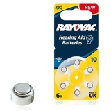 Rayovac Hearing Aid Batteries Size 10 Hörgeräte