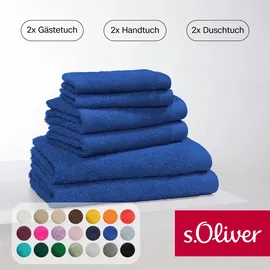 s.Oliver Handtuchset 6-tlg. blau