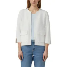 s.Oliver Scuba-Sweatshirt-Jacke weiß, 40