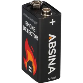 Absina 401005-4 9 V Block-Batterie 9 V 4 St.