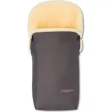 Hofbrucker Lammfellfußsack Putzi grau