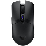 Asus TUF Gaming M4 Wireless optische Gaming-Maus (kabellos, beidhändig, 12.000 DPI-Sensor, DPI-Taste, Aura Sync, sechs programmierbare Tasten), schwarz