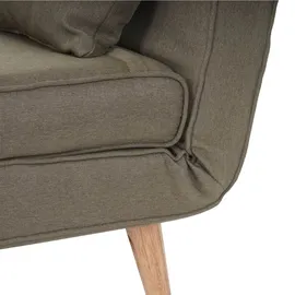 Mendler Schlafsessel HWC-D35 Stoff/Textil 0 x 0 x 0 cm Grün mit Schlaffunktion