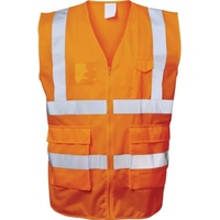 Safestyle Warnweste EWALD Gr.XL orange EN ISO 20471 Kl.EN IS