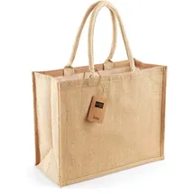 Westford Mill Classic Jute Shopper Natural 42 x 33 x 19 cm