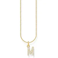 Thomas Sabo Buchstabenkette M Gold