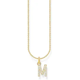 Thomas Sabo Buchstabenkette M Gold