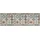 Homcom Läufer 150x50x0,5cm Blau-Grau,