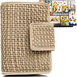 ROVICKY Damen Geldbörse beige
