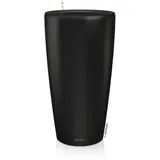 LECHUZA Rondo Premium 32 Ø 32,5 x 56 cm Schwarz matt