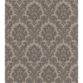 Rasch Textil Rasch Vliestapete (Classic-Chic) Braun graue 10,05 m x 0,53 m Trianon XIII 570557