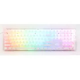 Ducky One 3, Aura White, LEDs RGB Tastatur USB QWERTY US Englisch Weiß