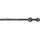 GARESA Gardinenstange GARESA "ESPERANCA", schwarz, L:380cm Ø:16mm, Metall, Gardinenstangen, rustikale Vorhanggarnitur, verlängerbar, Eisen, Endk. Kugel, m. Ringe