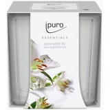 ipuro White Lily Duftkerze 125 g