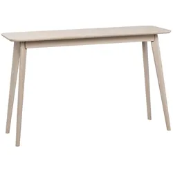 Konsole Yumi 120x40x75cm, Eiche Whitewash