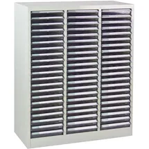 Proregal Schubladenbox PVC 88x80x35 cm Lichtgrau